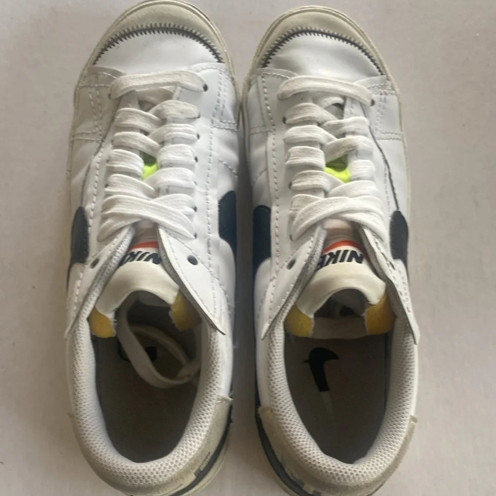 NIKE Blazer Low ‘77 Retro Jumbo White Sneakers DN 2158-101 Size12 Men’s